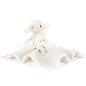 Jellycat Bashful Lamb Soother / Lovey - Like New!